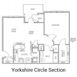 1 bed, 1 bath, 806 sqft, $1,945