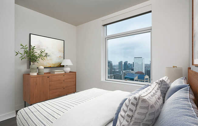 Bedroom with Hard Surface Flooring