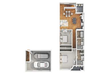 2 beds, 2 baths, 1,010 sqft, $2,028