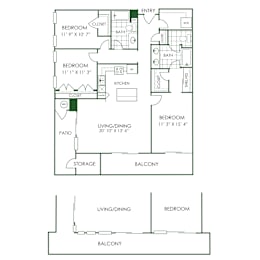 3 beds, 2 baths, 1,531 sqft, $3,997