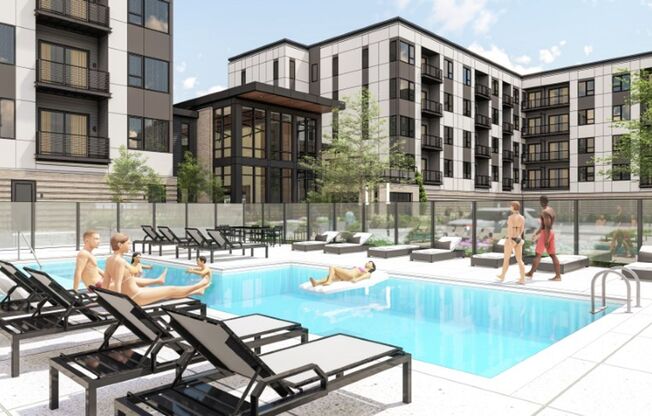 Studio, 1 bath, 605 sqft, $1,395, Unit 2418