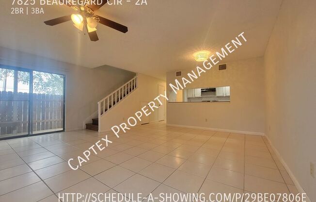 2 beds, 2.5 baths, 1,061 sqft, $1,595