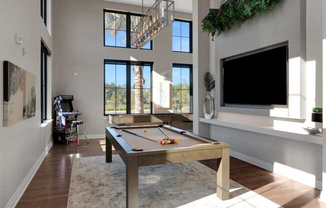 Billiards Table at Drift, Daytona Beach, FL