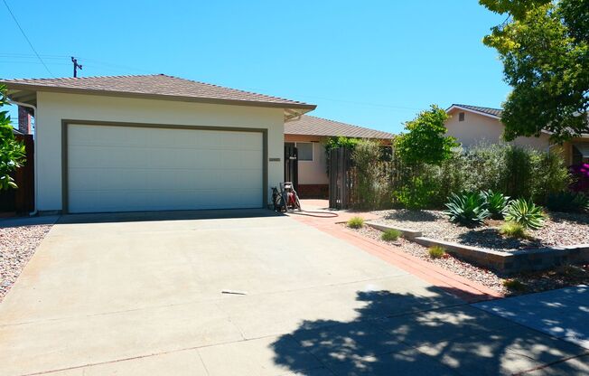 4 bedroom 2 bath! Forced air, hardwood floor throughout, Cupertino School!