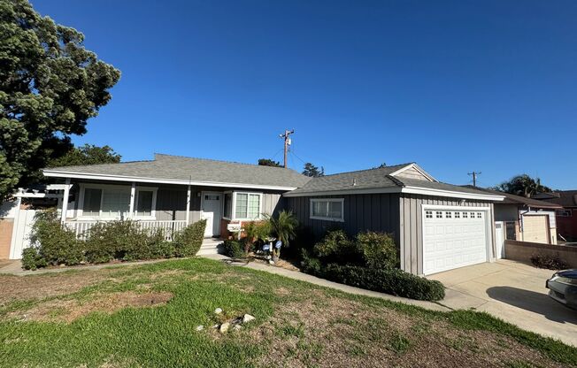 Charming 3 Bed, 2 Bath Single Family Home with Attached Garage and Spacious Backyard