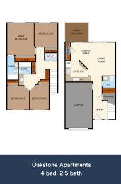 4 beds, 2.5 baths, 1,264 sqft, $1,893