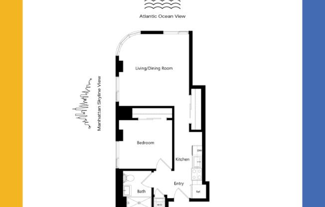 1 bed, 1 bath, $3,385, Unit 2128
