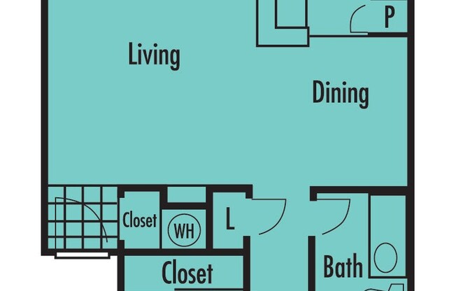 1 bed, 1 bath, 651 sqft, $1,355
