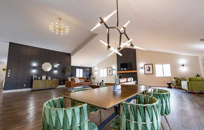 Large Community Clubhouse at Bradford Ridge Apartments, Indiana