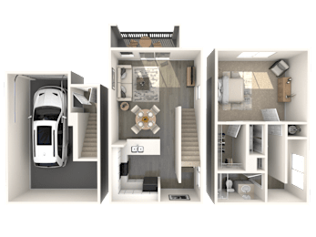 1 bed, 1 bath, 829 sqft, $1,875