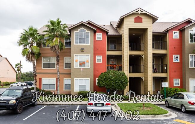 Beautiful third floor unit with 2 bedrooms and 2 baths in the heart of Kissimmee
