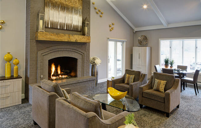 luxurious clubhouse at Brookdale on the Park, Naperville, IL, 60563