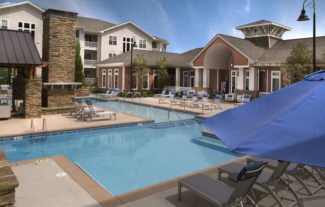 Lounging by the Pool at Grand Oak at Town Park, Smyrna, 37167