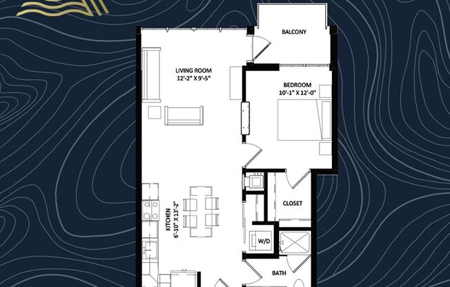 1 bed, 1 bath, 766 sqft, $2,335, Unit #819