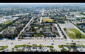 Aerial View of Sunset Palms Apartments For Rent in Hollywood FL