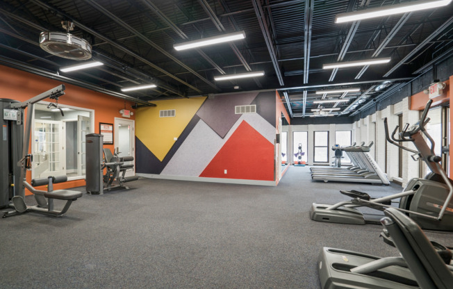 Gym Equipment | Apartments For Rent Maryland Heights Missouri | Haven on The Lake