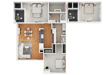 2 beds, 2 baths, 1,182 sqft, $1,764