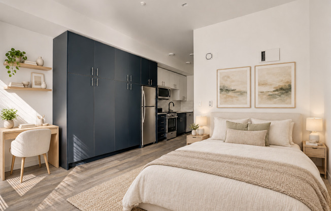 Studio, 1 bath, 300 sqft, $1,395, Unit 514