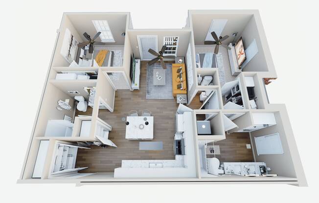 2 beds, 2 baths, 994 sqft, $1,620