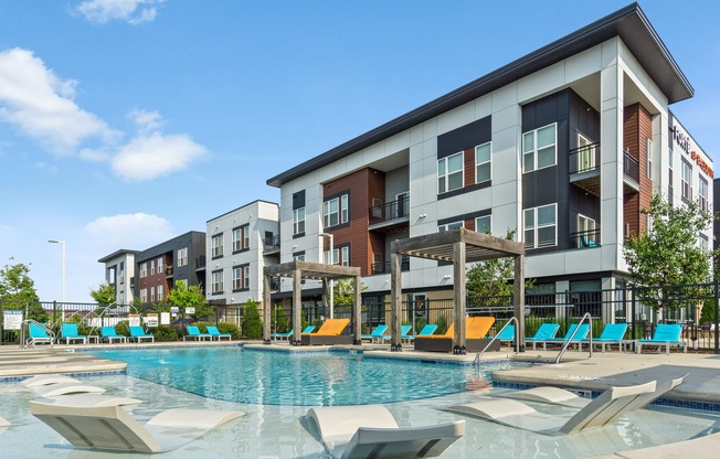 Forte at 84South Pool and Lounge Areas