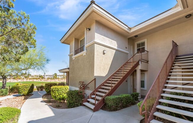 Fully Furnished with Golf Course View Condo in Gated Summerlin Community
