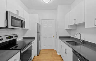 Kitchen with Stainless Steel Appliances