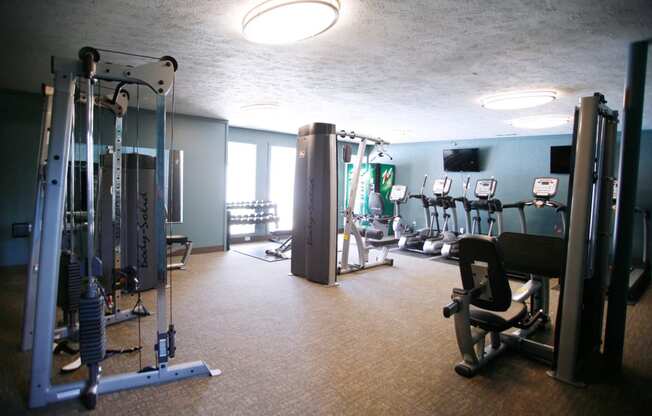 Pacific West Apartments Fitness Room