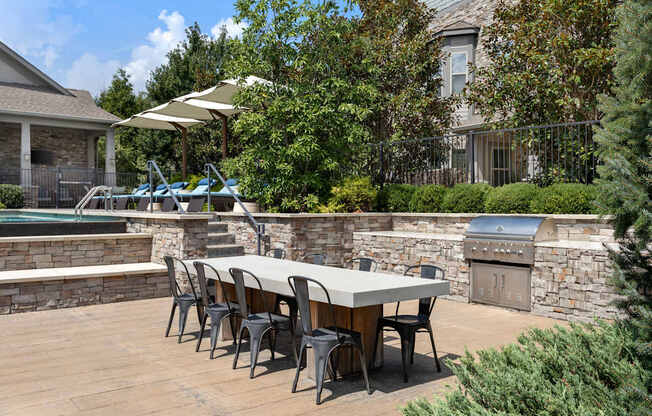 Community Grilling Station at Adara Overland Park, Overland Park, KS, Kansas