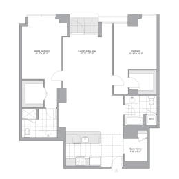 2 beds, 2 baths, 1,394 sqft, $6,346