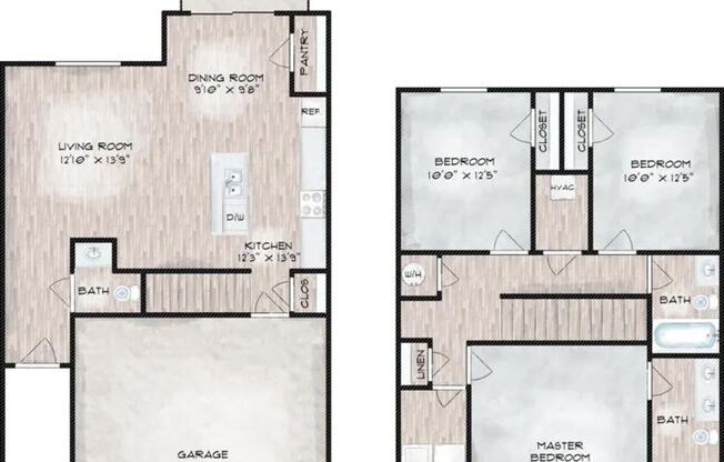 3 beds, 2.5 baths, 1,511 sqft, $2,058, Unit HOME0001