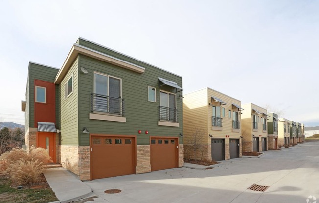 Each spacious apartment home includes a one-car garage