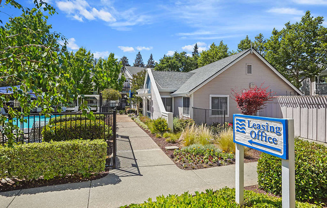 Clubhouse Exterior at Clayton Creek Apartments, Concord