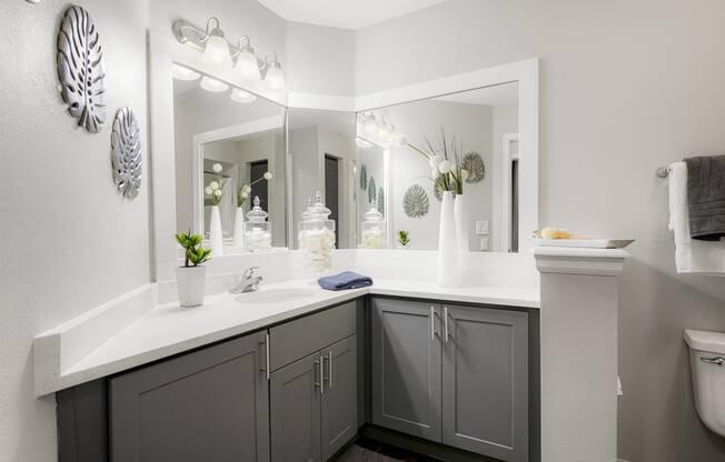 Model Bathroom at The Bluffs at Highlands Ranch, Highlands Ranch, CO
