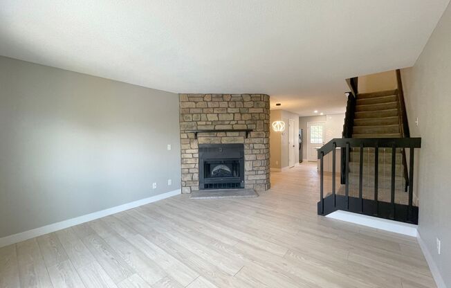 Brand new remodeled townhome! 2 bedrooms with attached 1 car garage!