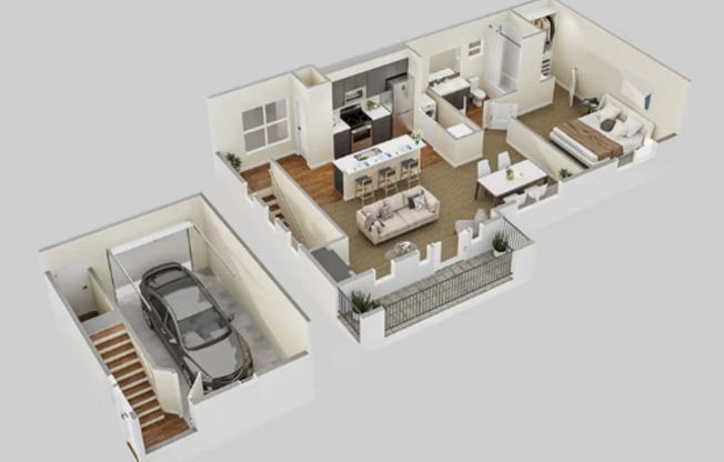 1 bed, 1 bath, $1,995, Unit 4878-102