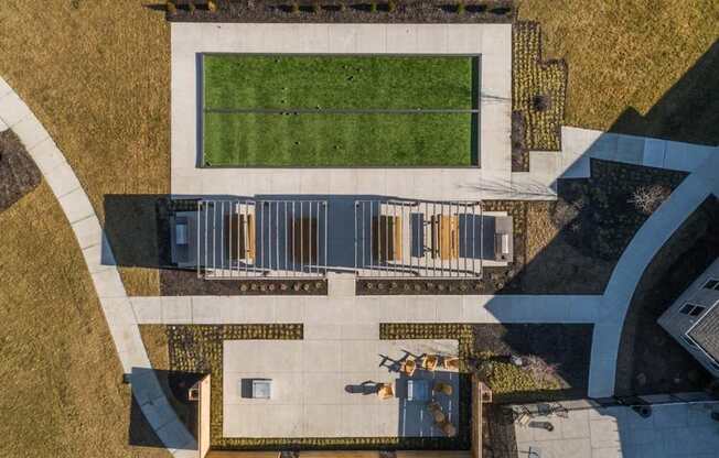 Outdoor Games at Echo Park at Perry Crossing Apartments, Plainfield, IN, 46168