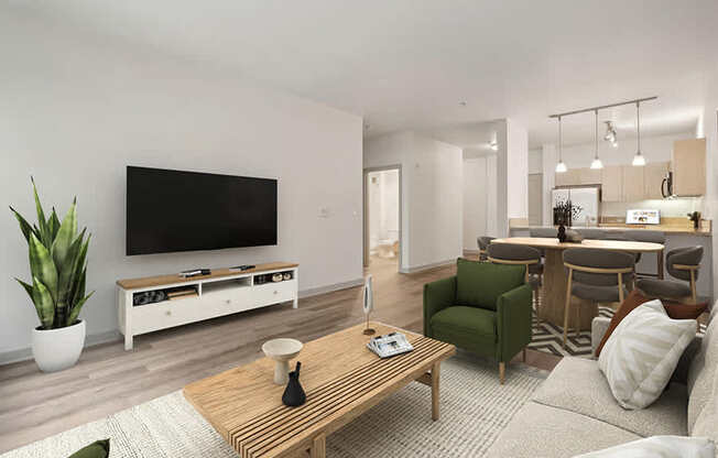 Portland, OR Apartments for rent in Macadam - The Matisse white tone paint palette