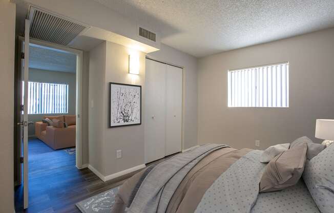 Bedroom at The Link at 4th Ave Apartments