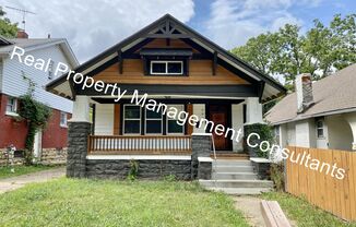 3 Bedroom with Rocking Chair Front Porch