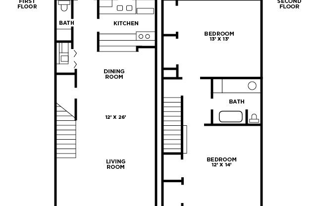 2 beds, 1.5 baths, 1,060 sqft, $1,396