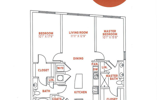 2 beds, 2 baths, 1,125 sqft, $2,330