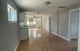 3-bedroom, 2-bathroom house
