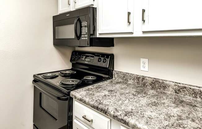 Remodeled one and two bedroom apartments at Oakwood Trail Apartments in Omaha, NE