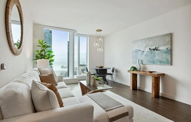 $6,590 - GORGEOUS TWO BED CONDO ON 41st FLOOR