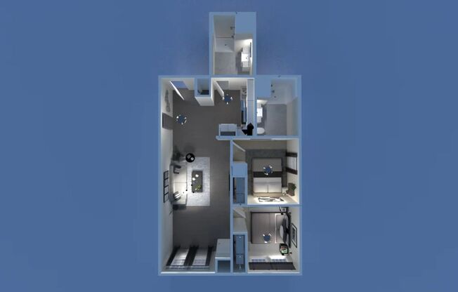 2 beds, 1 bath, 825 sqft, $2,550, Unit 312