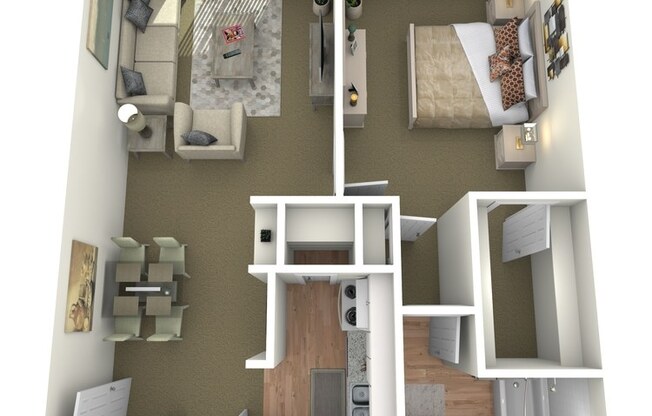 1 bed, 1 bath, 659 sqft, $845