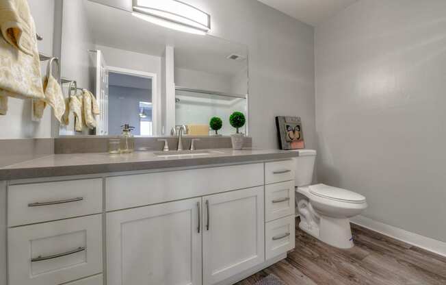 Bathroom with Vanity Lights at Balboa, Sunnyvale, 94086