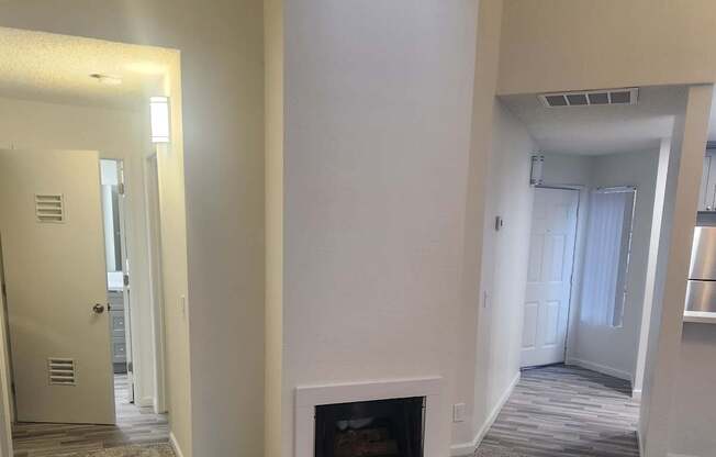 2x2D Living room with carpet and fireplace