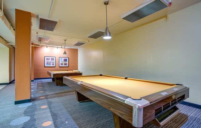 Billiards tables