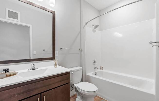 Bathroom with Modern Finishes